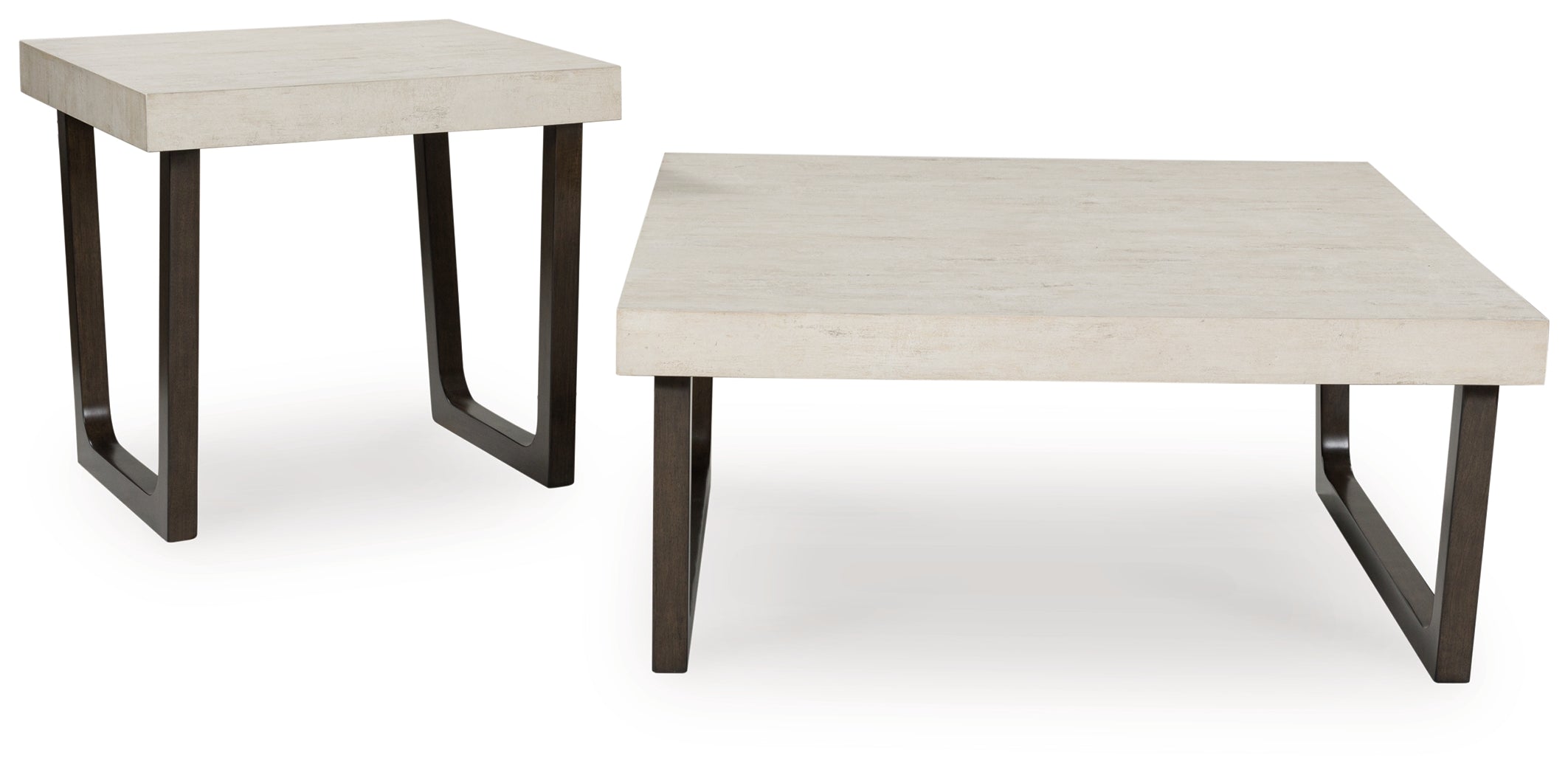 Orleans Furniture - Ashley Furniture - Westenfort Table (Set of 2) - Occasional Table Set (Set of 2) / Espresso/Gray - T202-12