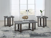 Orleans Furniture - Ashley Furniture - Dynnford Table (Set of 3) - Occasional Table Set (3/CN) / Gray/Brown - T216-13