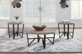 Orleans Furniture - Ashley Furniture - Deanlee Table (Set of 3) - Occasional Table Set (3/CN) / Grayish Brown/Black - T235-13