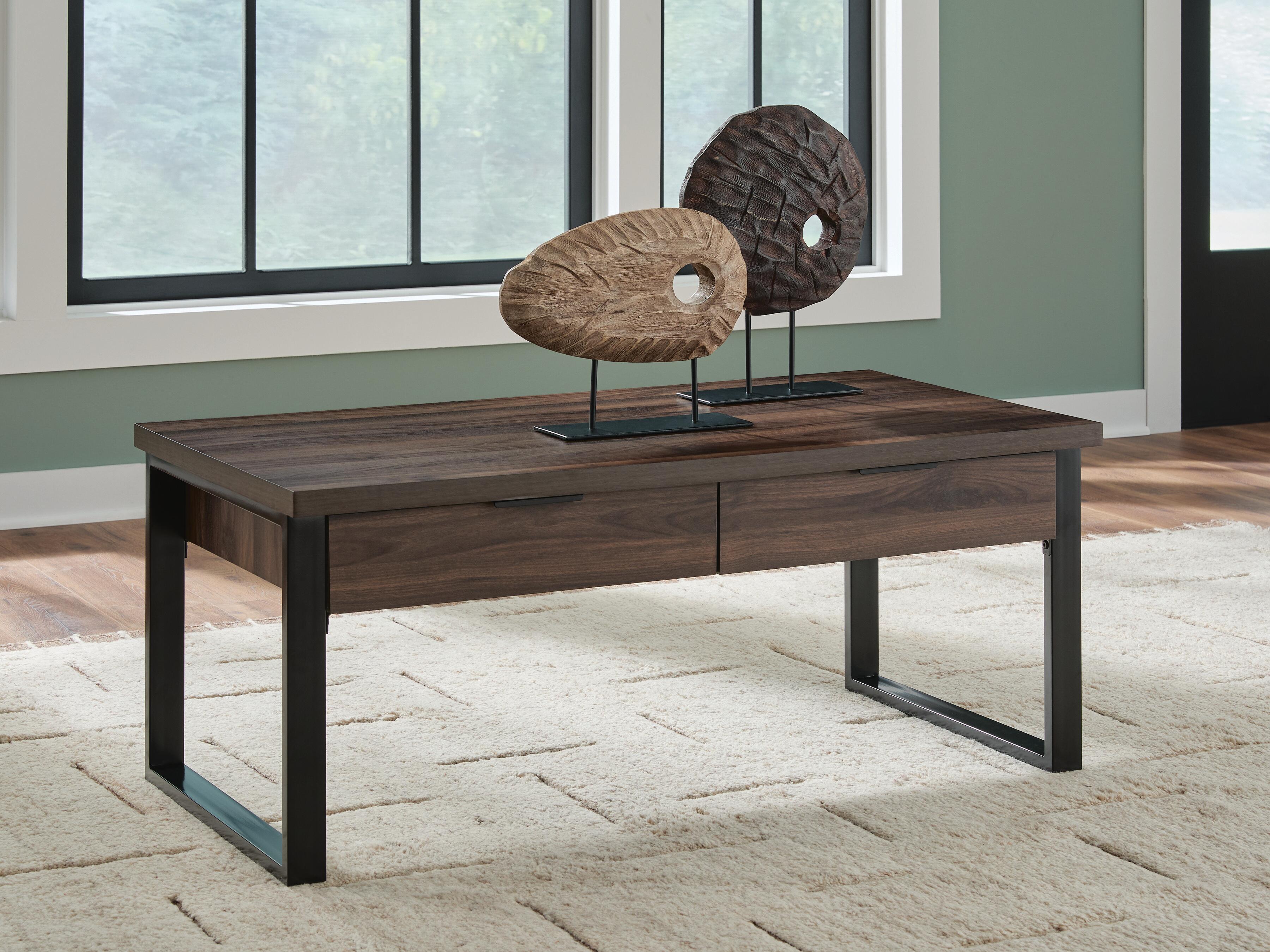 Orleans Furniture - Ashley Furniture - Wickman Falls Coffee Table - Rectangular Cocktail Table - T318-1