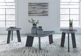 Orleans Furniture - Ashley Furniture - Bluebond Table (Set of 3) - Occasional Table Set (3/CN) / Gray - T390-13