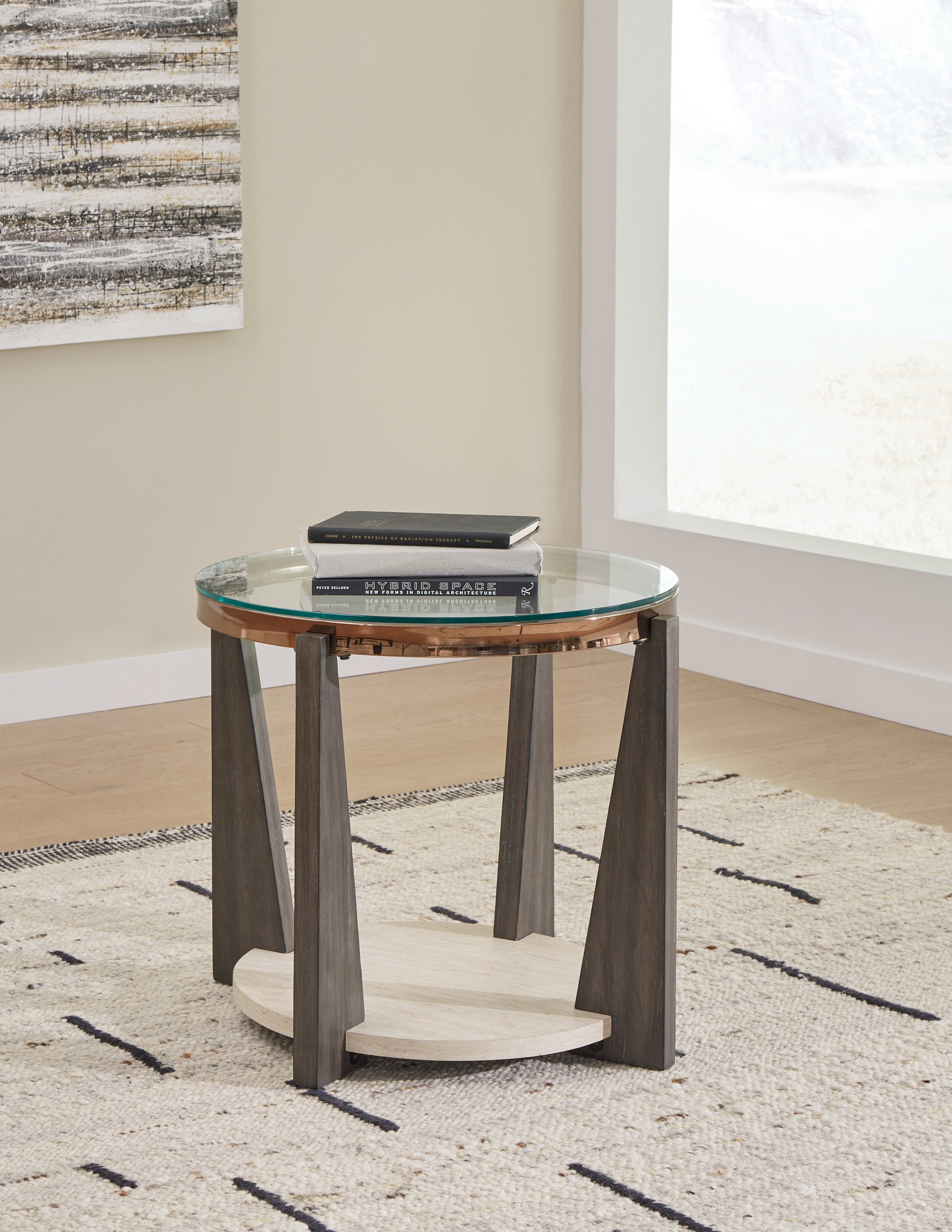 Orleans Furniture - Ashley Furniture - Frazwa End Table - Round End Table / Multi - T432-6