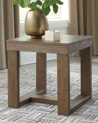 Orleans Furniture - Ashley Furniture - Cariton End Table - Square End Table / Gray - T471-2
