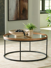 Orleans Furniture - Ashley Furniture - Noraluna Coffee Table - Round Cocktail Table - T502-8