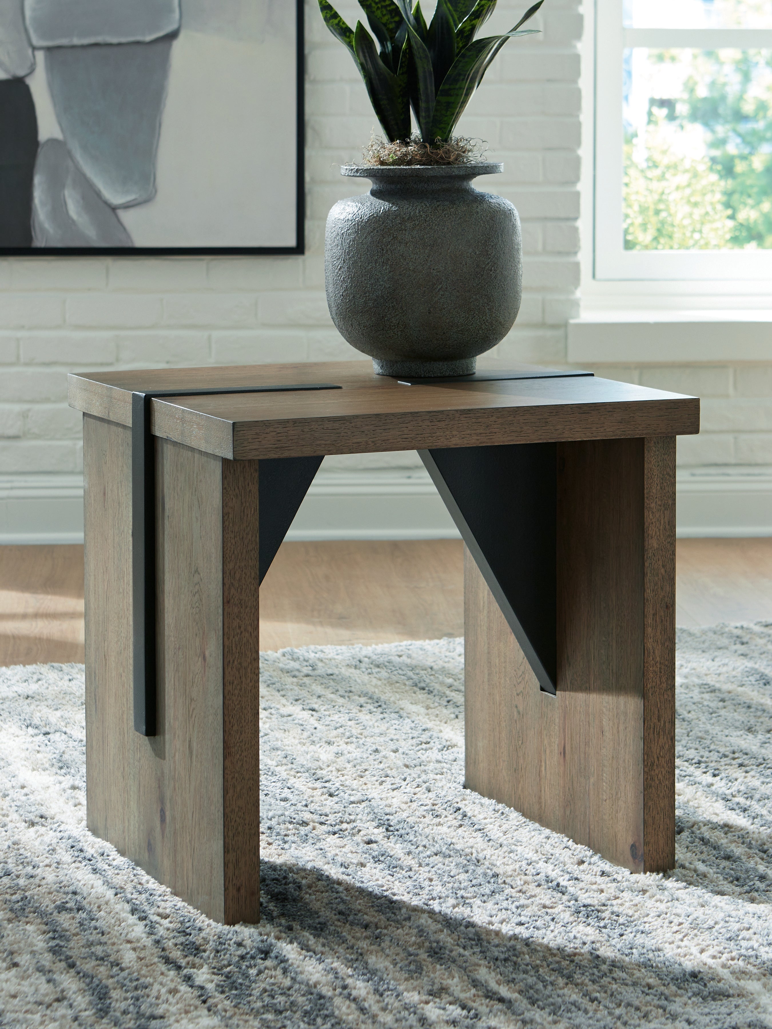 Orleans Furniture - Ashley Furniture - Kandinew End Table - Square End Table - T554-2
