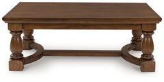 Orleans Furniture - Ashley Furniture - Sturlayne Coffee Table - Rectangular Cocktail Table / Brown - T609-1