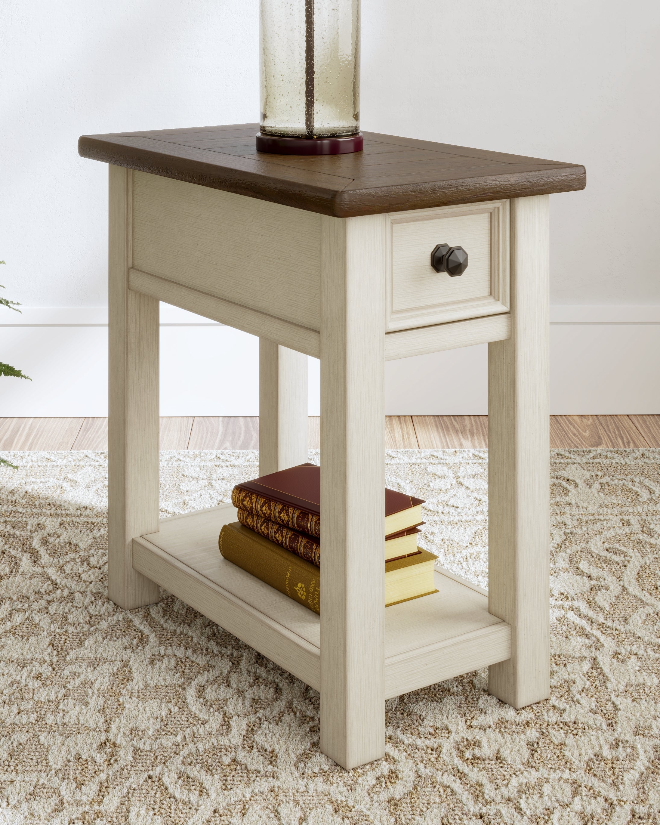 Orleans Furniture - Ashley Furniture - Bolanburg Chairside End Table - Chair Side End Table / Two-tone - T637-107