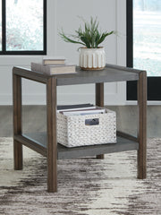 Orleans Furniture - Ashley Furniture - Kallenny End Table - Rectangular End Table / Brown/Gray - T669-3