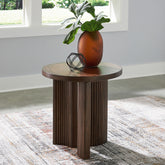 Orleans Furniture - Ashley Furniture - Korestone End Table - Rectangular End Table / Dark Brown - T438-3