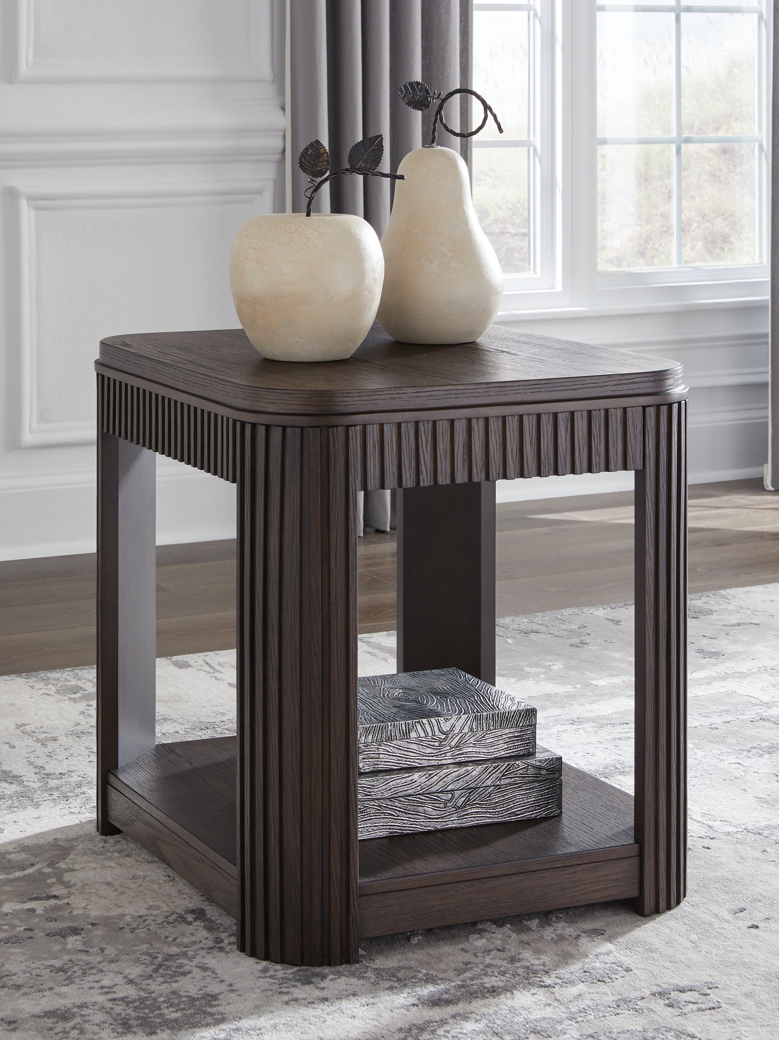 Orleans Furniture - Ashley Furniture - Carlibrie End Table - Rectangular End Table / Warm Brown - T700-3