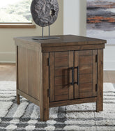 Orleans Furniture - Ashley Furniture - Moriville End Table - Rectangular End Table / Grayish Brown - T731-3