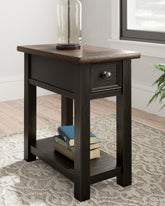 Orleans Furniture - Ashley Furniture - Tyler Creek Chairside End Table - Chair Side End Table / Grayish Brown/Black - T736-107