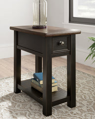 Orleans Furniture - Ashley Furniture - Tyler Creek Chairside End Table - Chair Side End Table / Grayish Brown/Black - T736-107