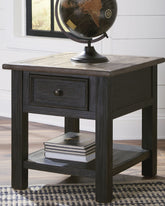 Orleans Furniture - Ashley Furniture - Tyler Creek End Table - Rectangular End Table / Grayish Brown/Black - T736-3