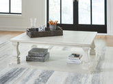 Orleans Furniture - Ashley Furniture - Arlendyne Coffee Table - Rectangular Cocktail Table / Antique White - T747-1