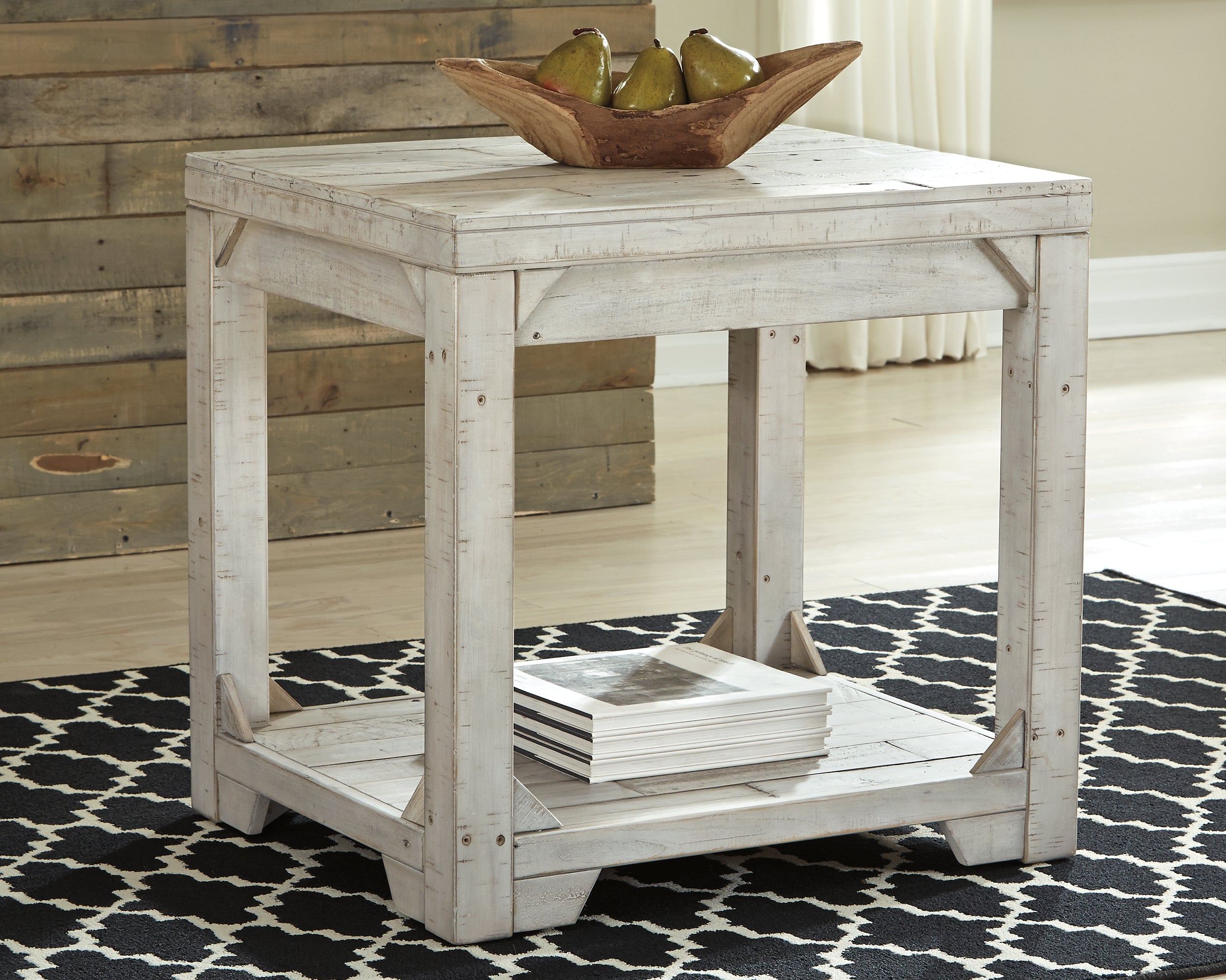 Orleans Furniture - Ashley Furniture - Fregine End Table - Rectangular End Table / Whitewash - T755-3