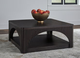 Orleans Furniture - Ashley Furniture - Yellink Coffee Table - Square Cocktail Table / Black - T760-8