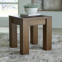 Orleans Furniture - Ashley Furniture - Rosswain End Table - Square End Table / Warm Brown - T763-2