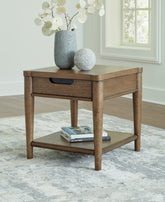 Orleans Furniture - Ashley Furniture - Roanhowe End Table - Rectangular End Table / Brown - T769-3