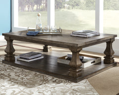 Orleans Furniture - Ashley Furniture - Johnelle Coffee Table - Rectangular Cocktail Table / Gray - T776-1