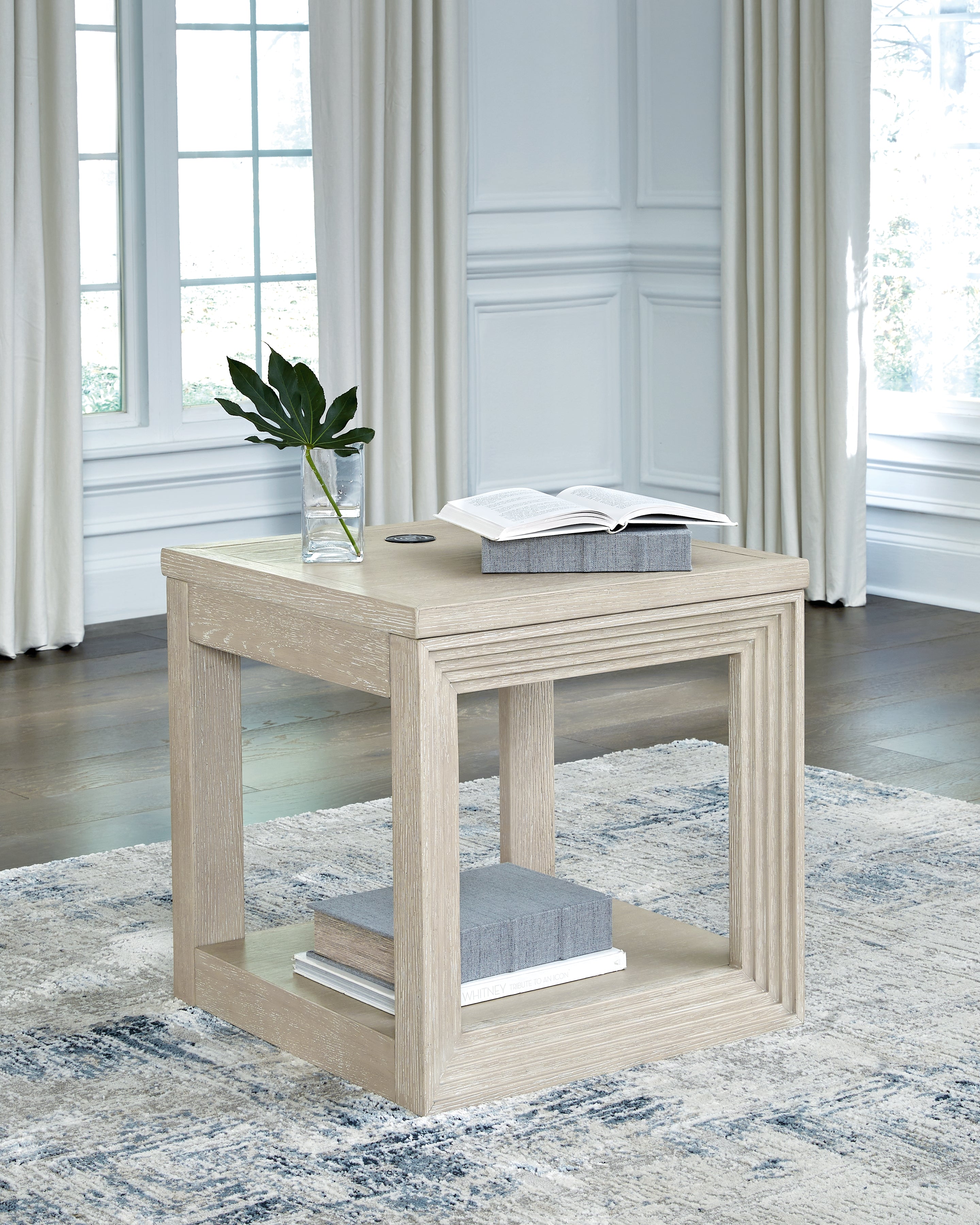 Orleans Furniture - Ashley Furniture - Marxhart End Table - Square End Table / Bisque - T791-2