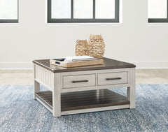 Orleans Furniture - Ashley Furniture - Darborn Lift-Top Coffee Table - Lift Top Cocktail Table / Gray/Brown - T796-00