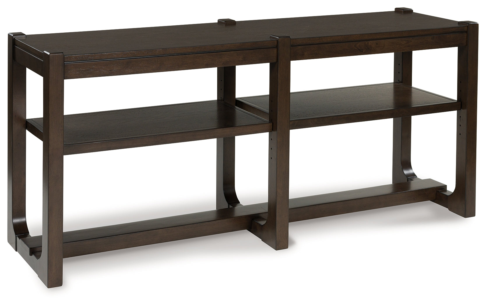 Orleans Furniture - Ashley Furniture - Breckington Sofa Table - Sofa Table / Dark Brown - T856-4