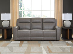 Orleans Furniture - Ashley Furniture - 5Z-Comfort Living Room - PWR Recliner/ADJ Headrest / Onyx - PCU1090213