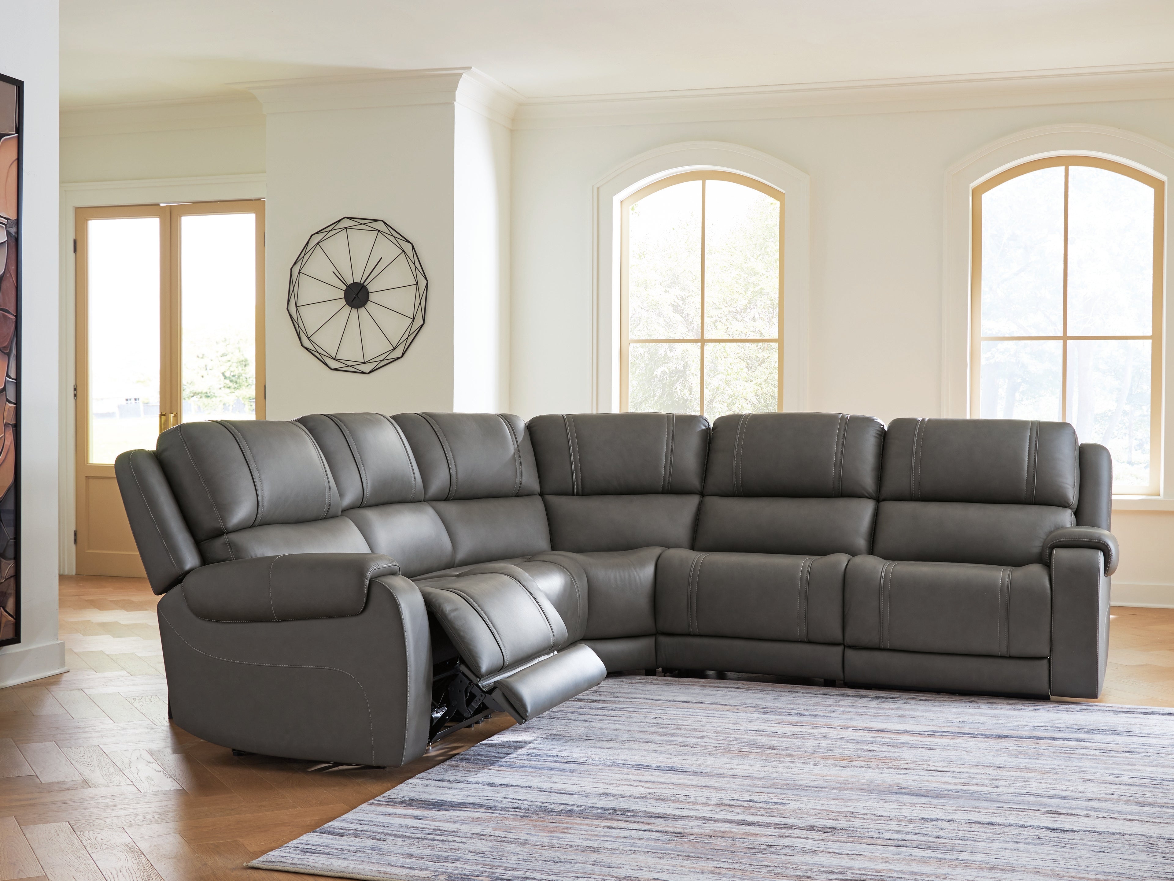 Orleans Furniture - Ashley Furniture - 5Z - Pittson Sectional - 5-Piece Power Reclining Sectional - PCU12600S4