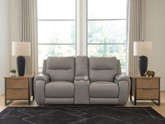 Orleans Furniture - Ashley Furniture - Real Moments Living Room - PWR REC Love w/Audio Seating - PCU1370018A