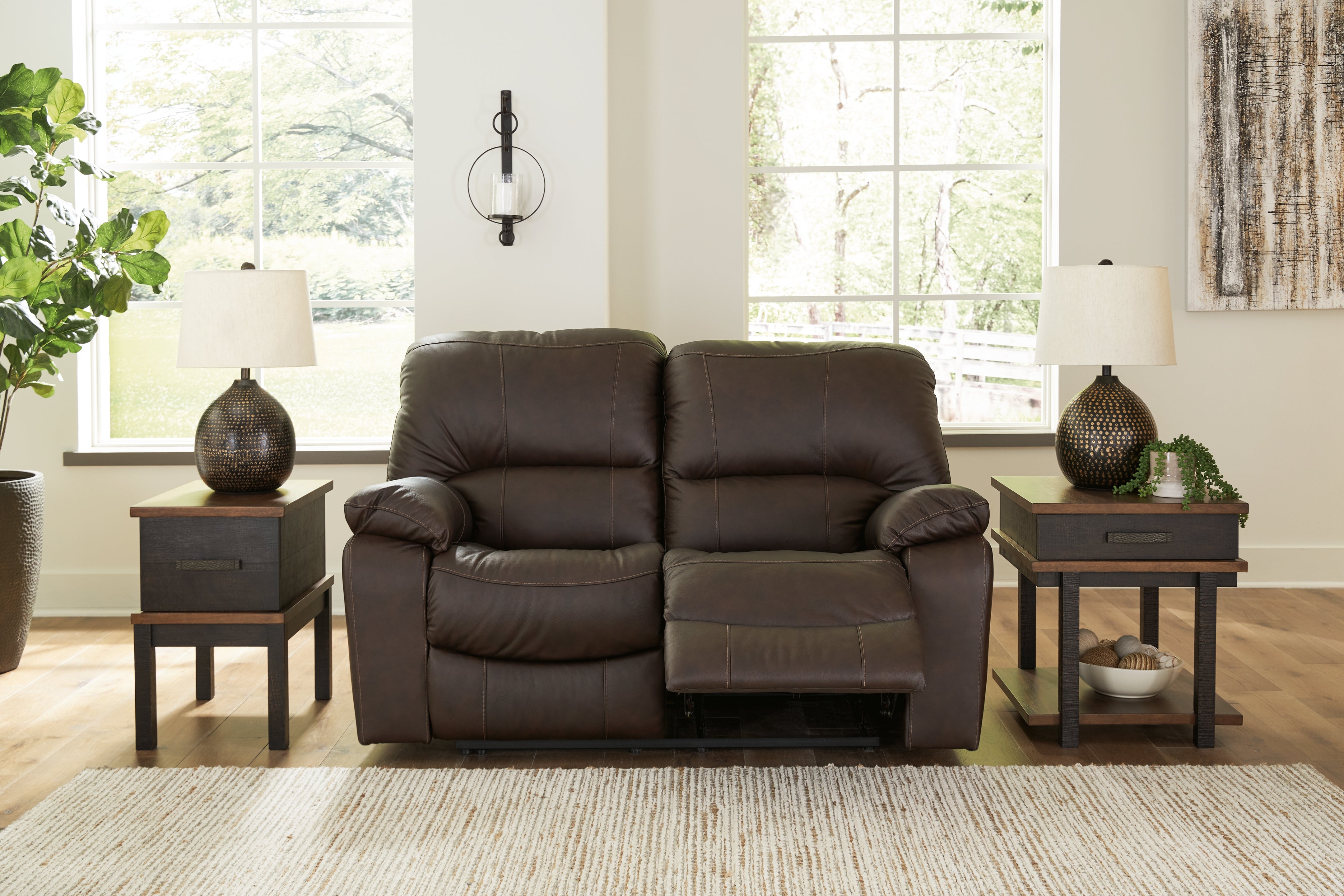 Orleans Furniture - Ashley Furniture - Leesworth Living Room - Power Rocker Recliner / Ocean - U4380998