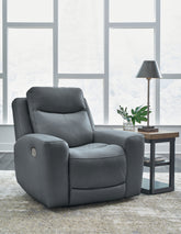 Orleans Furniture - Ashley Furniture - Mindanao Living Room - PWR Recliner/ADJ Headrest / Steel - U5950413