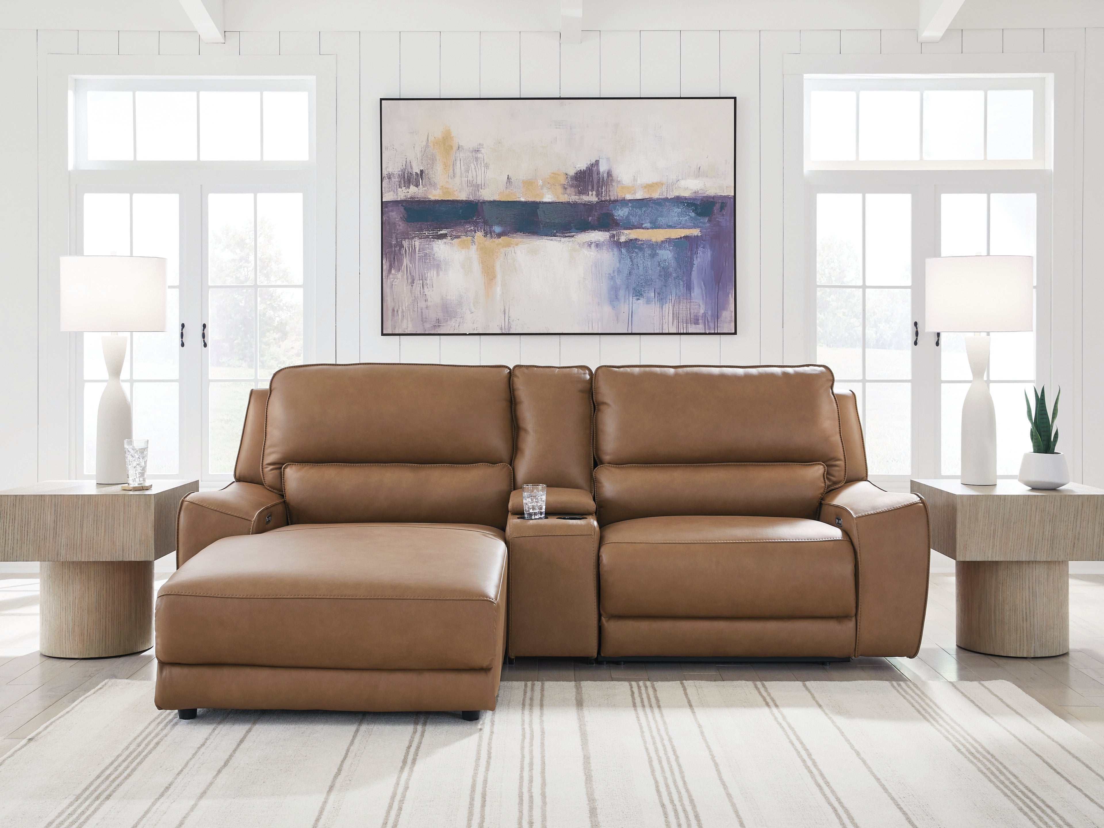 Orleans Furniture - Ashley Furniture - DeepWakes Sectional - 3-Piece Power Reclining Sectional with Chaise - PCU62606S17
