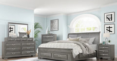 F2524 6 PIECE STORAGE BEDROOM SET