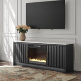 Orleans Furniture - Ashley Furniture - Cadmori 63" TV Stand with Electric Fireplace - 63" TV Stand with Electric Fireplace - W2616W1