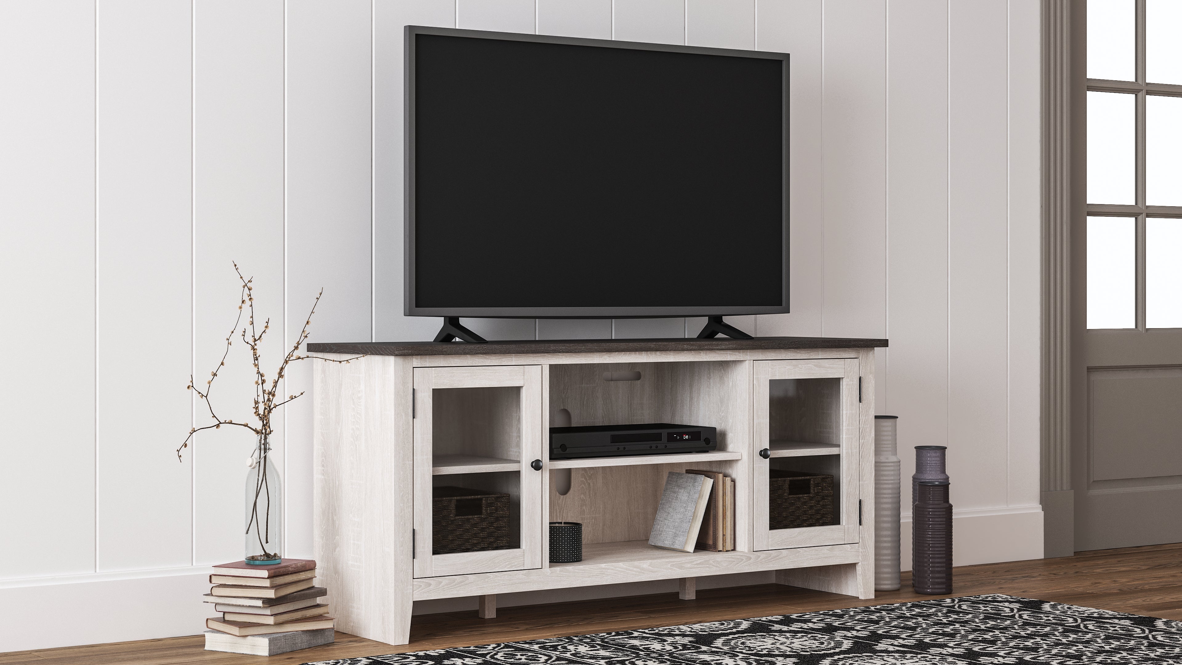 Orleans Furniture - Ashley Furniture - Dorrinson 60" TV Stand - 60" / Two-tone - W287-68