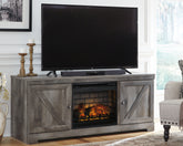 Orleans Furniture - Ashley Furniture - Wynnlow 63" TV Stand with Electric Fireplace - 63" TV Stand with Electric Fireplace / Gray - W440W9