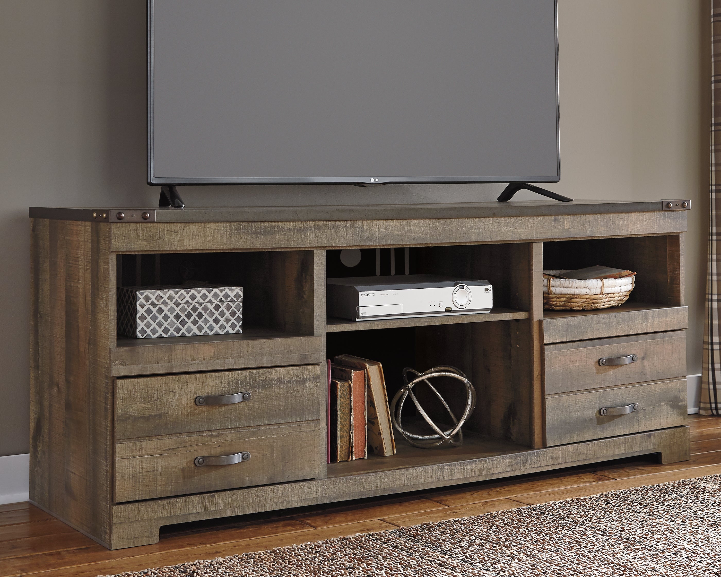 Orleans Furniture - Ashley Furniture - Trinell TV Stand - 63" / Brown - W446-68