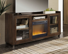 Orleans Furniture - Ashley Furniture - Starmore 70" TV Stand with Electric Fireplace - 70" TV Stand with Electric Fireplace / Brown - W633W4