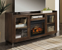 Orleans Furniture - Ashley Furniture - Starmore 70" TV Stand with Electric Fireplace - 70" TV Stand with Electric Fireplace / Brown - W633W5
