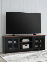 Orleans Furniture - Ashley Furniture - Wildenauer 76" TV Stand - 76" / Brown/Black - W664-68