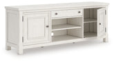 Orleans Furniture - Ashley Furniture - Robbinsdale 72" TV Stand - 72" / Antique White - W742-68