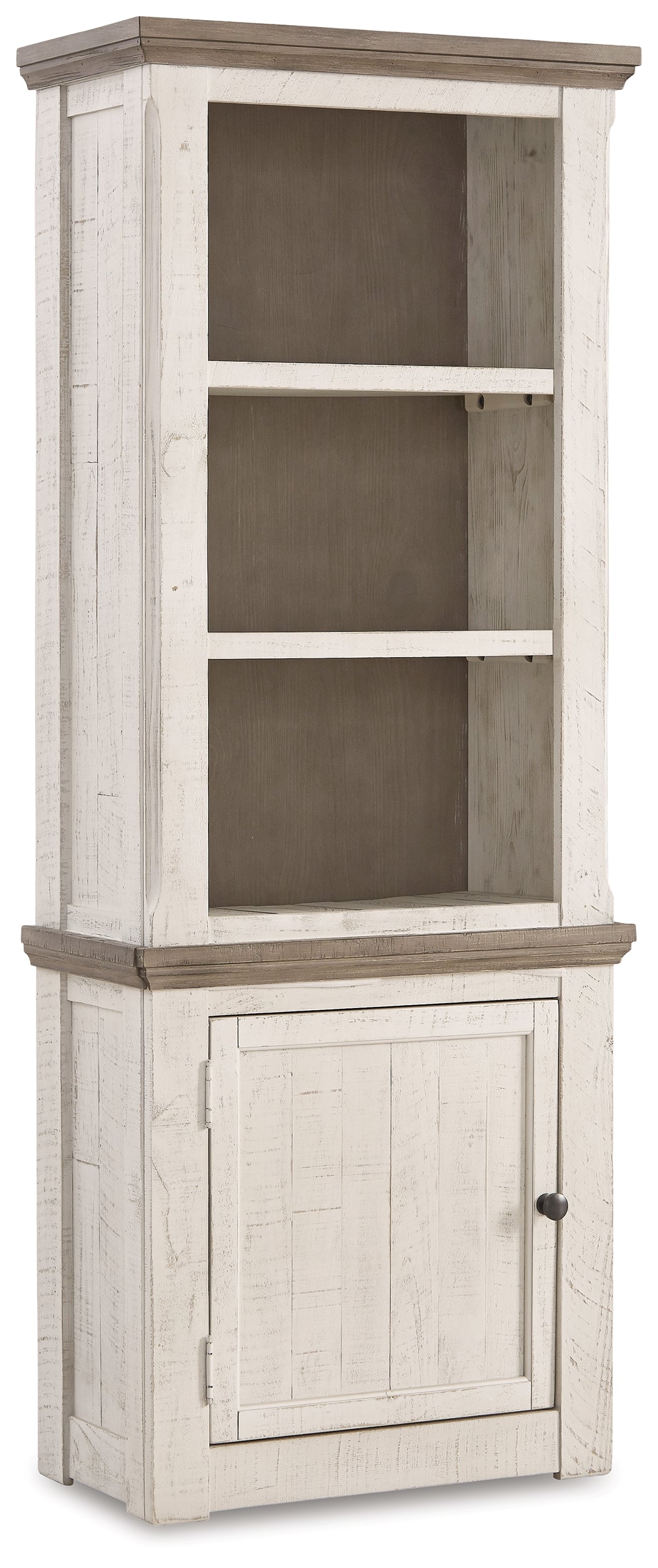 Orleans Furniture - Ashley Furniture - Havalance Left Pier Cabinet - Left Pier Cabinet / Two-tone - W814-33
