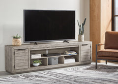 Orleans Furniture - Ashley Furniture - Naydell 92" TV Stand - 92" / Gray - W996-78