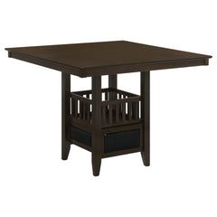 Orleans Furniture - Coaster - Jaden Square 47-inch Counter Height Dining Table Espresso - 100958