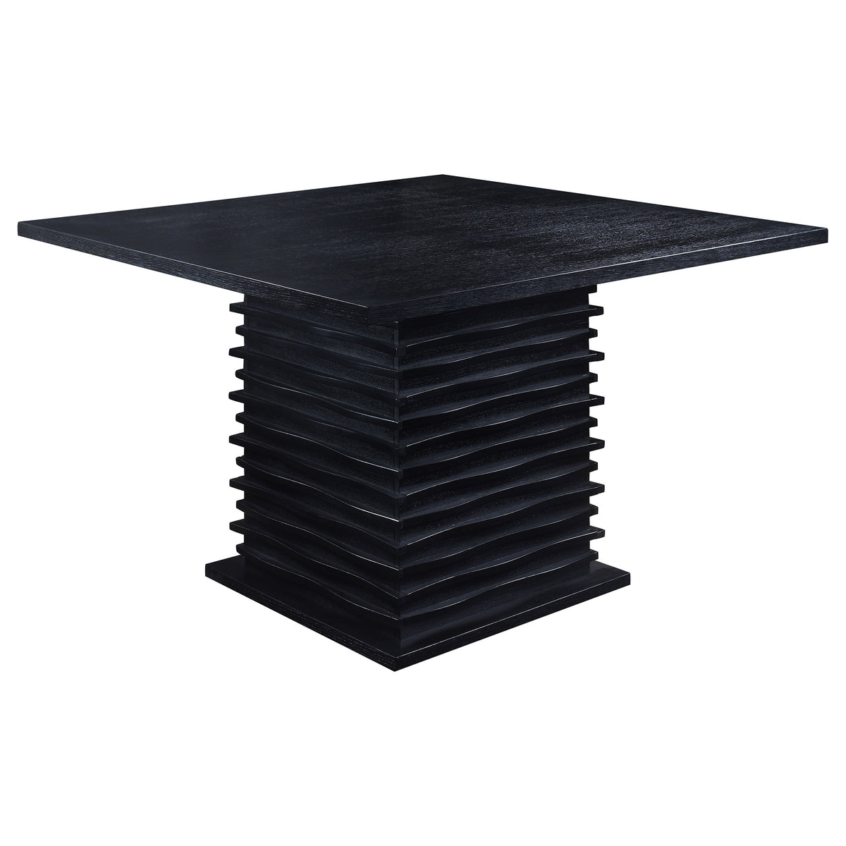 Orleans Furniture - Coaster - Stanton Square 54-inch Counter Height Dining Table Black - 102068