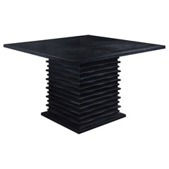 Orleans Furniture - Coaster - Stanton Square 54-inch Counter Height Dining Table Black - 102068