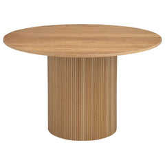 Orleans Furniture - Coaster - Bradbury Round 48-inch Wood Top Dining Table Natural - 107350
