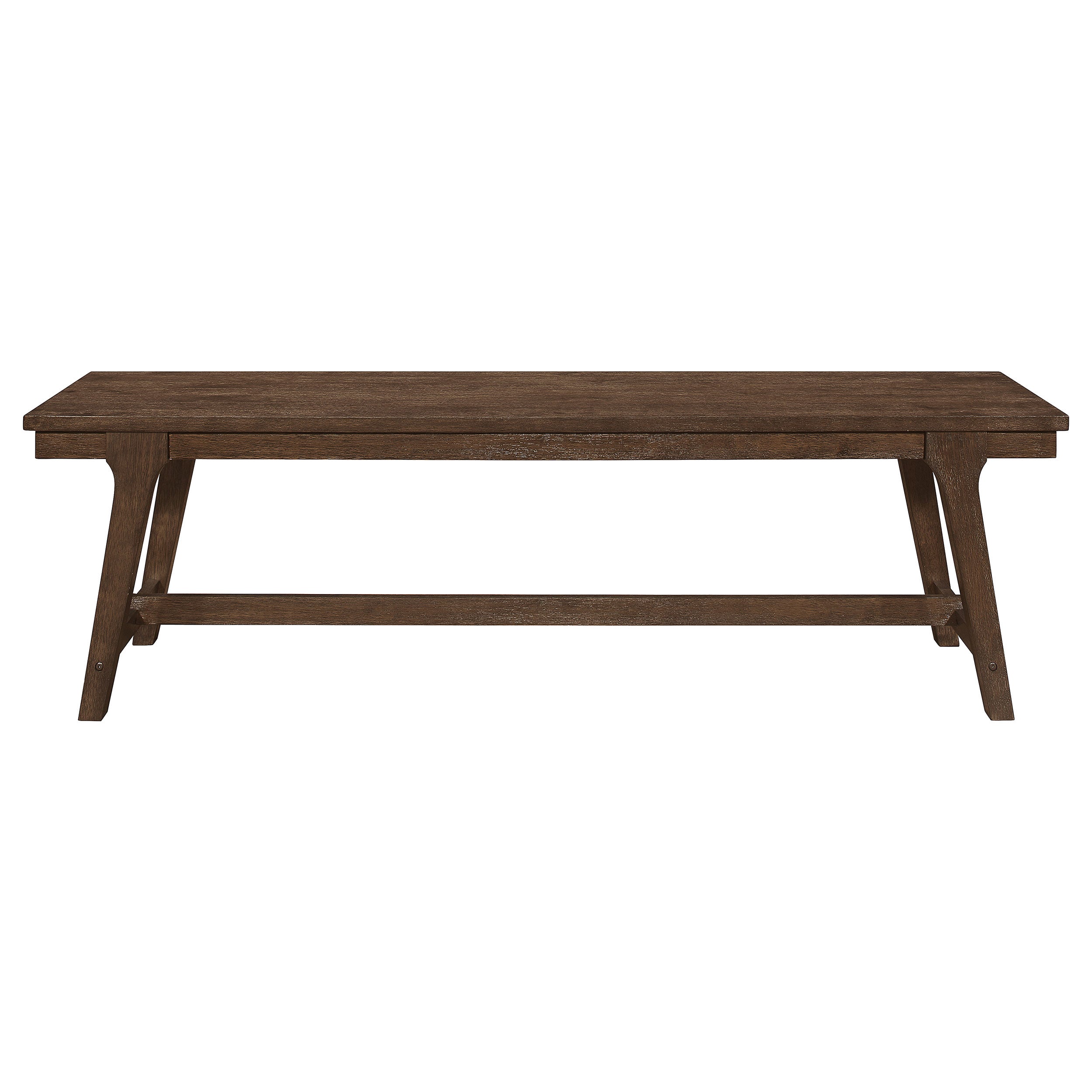 Reynolds 6-piece Rectangular Dining Table Set Brown Oak