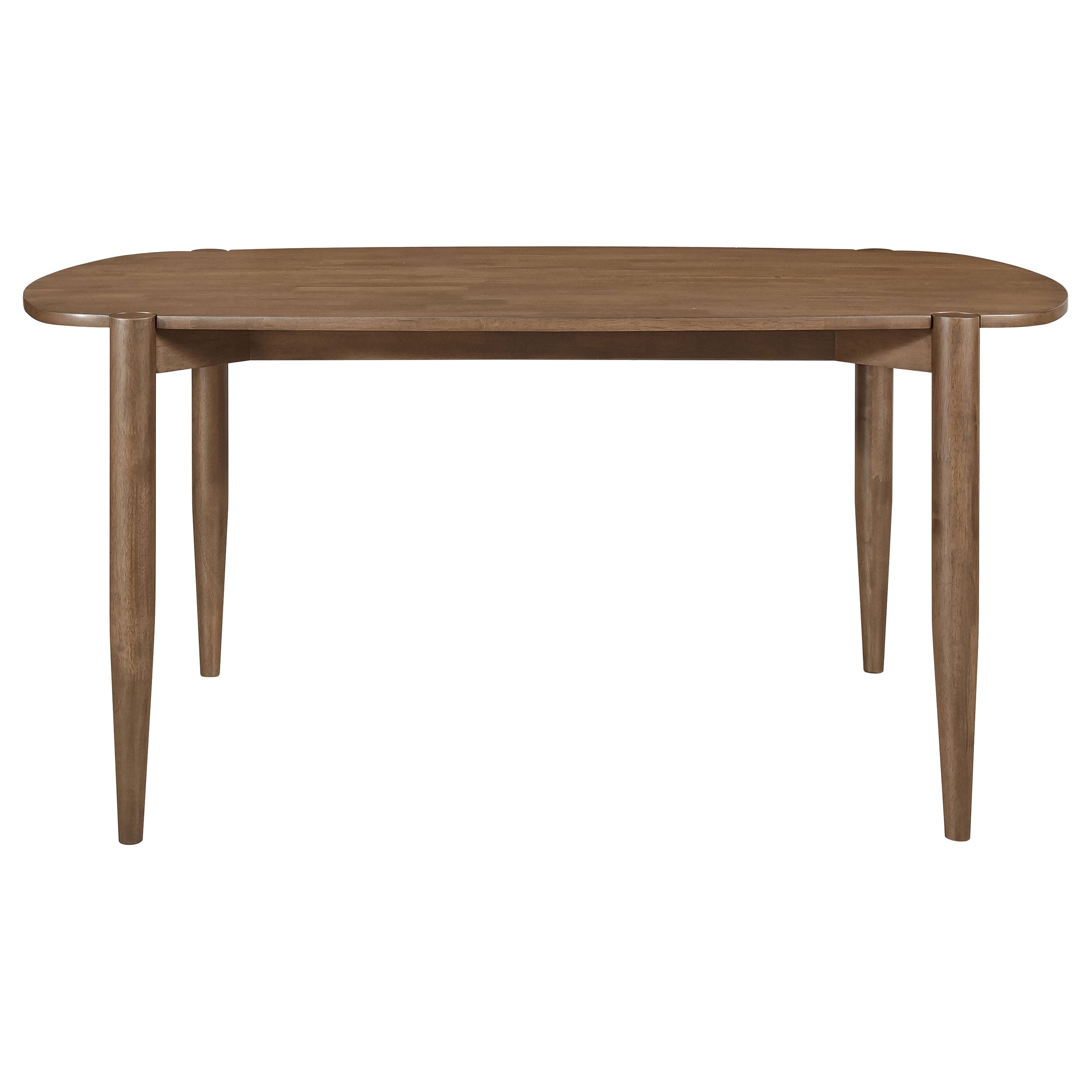 Dortch Oval 63-inch Solid Wood Dining Table Walnut